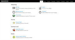 Desktop Screenshot of maxidix.com