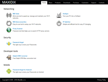 Tablet Screenshot of maxidix.com